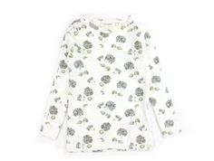 Lil Atelier coconut milk blue blomstret top